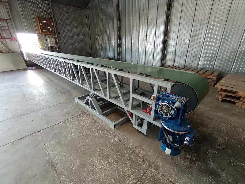 Производство телескопических конвейеров для птицефабрик