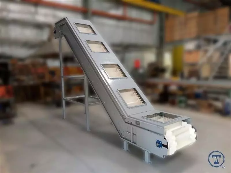 Z-образный ленточный конвейер для сыпучих материалов от компании ООО «Техмаш»